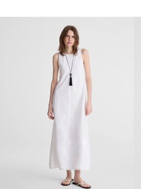madewell sidonie poplin maxi dress Madewell Sidonie Cotton Poplin Maxi Dress